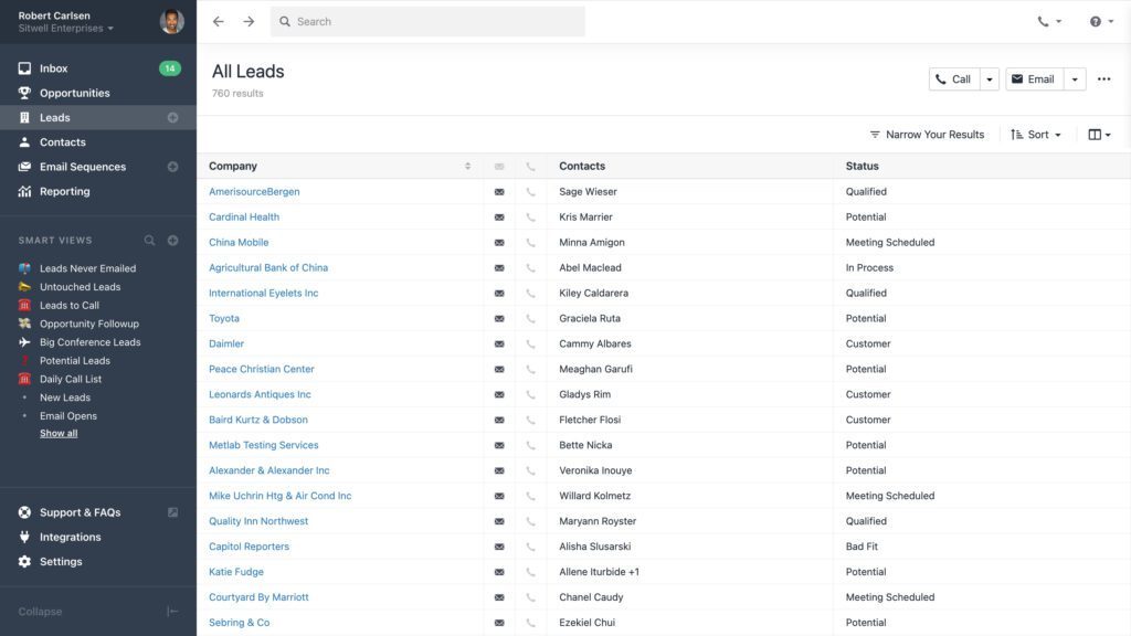 Image for Close Sales Tool, Sales automation, Lead management, CRM, video sales, video blog, video presentation, All leads