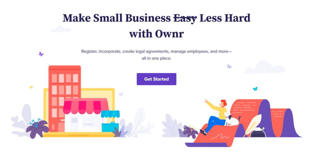 Images for Ownr, registration process, document management, business