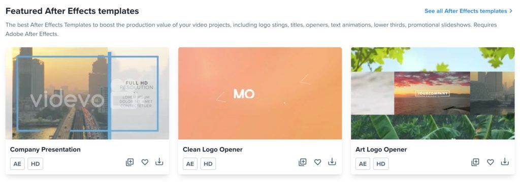 Image of Videvo, video loyalty free download site, video marketing, video production, video blog, video presentation, Editing templates